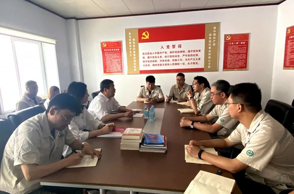 奋斗百年路 启航新征程】京津科技谷工委书记深入企业调研宣讲(图1)