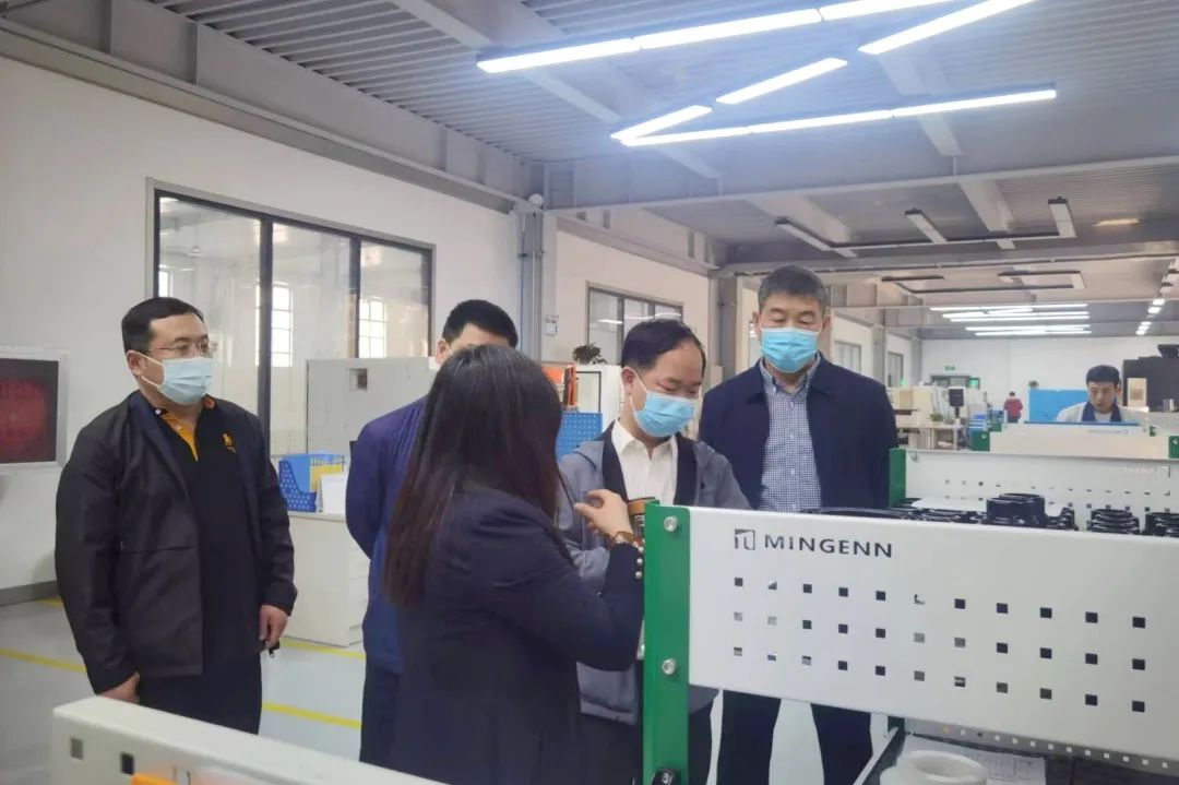 武清区委常委、组织部部长高进田到京津科技谷走访调研(图1)