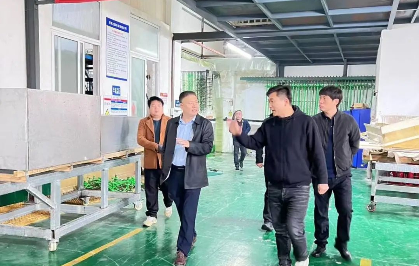 精准对接靠前服务|园区领导深入重点企业调研，推动营商环境跃升(图4)