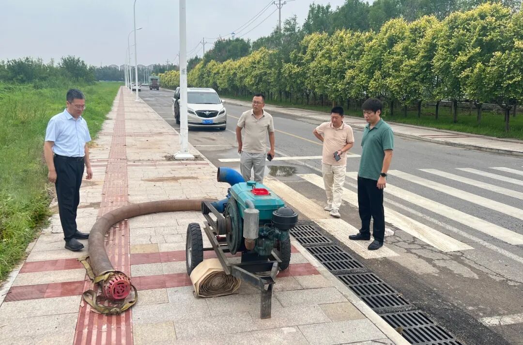 京津科技谷：迅速深入一线 现场指挥调度 筑牢防汛防线(图2)